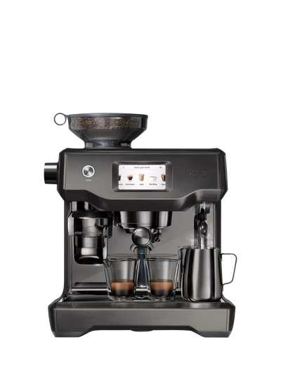 John Lewis Sage Oracle Touch Noir Edition Coffee Machine, Black