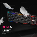Power Gaming Recon Ocelot RGB keyboard - British product