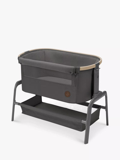 John Lewis Adjustable Co-sleeper Bedside Crib with Mesh Window and Washable Fabrics- Buy online at McGrocer