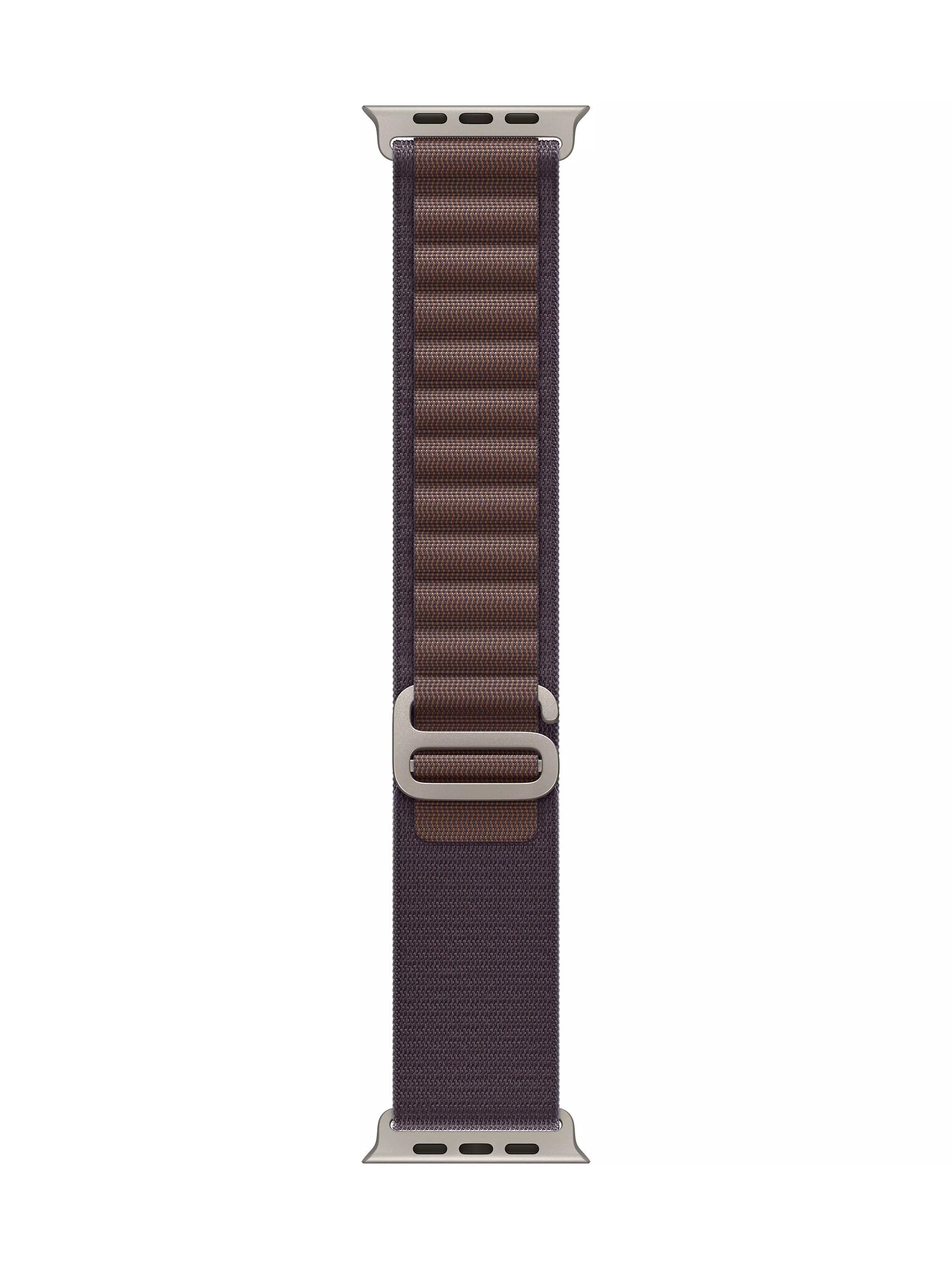 Apple Watch Alpine Loop strap 49mm large titanium (British brand)