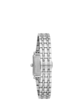 Bulova women's diamond watch with silver tone bracelet, imported from the UK