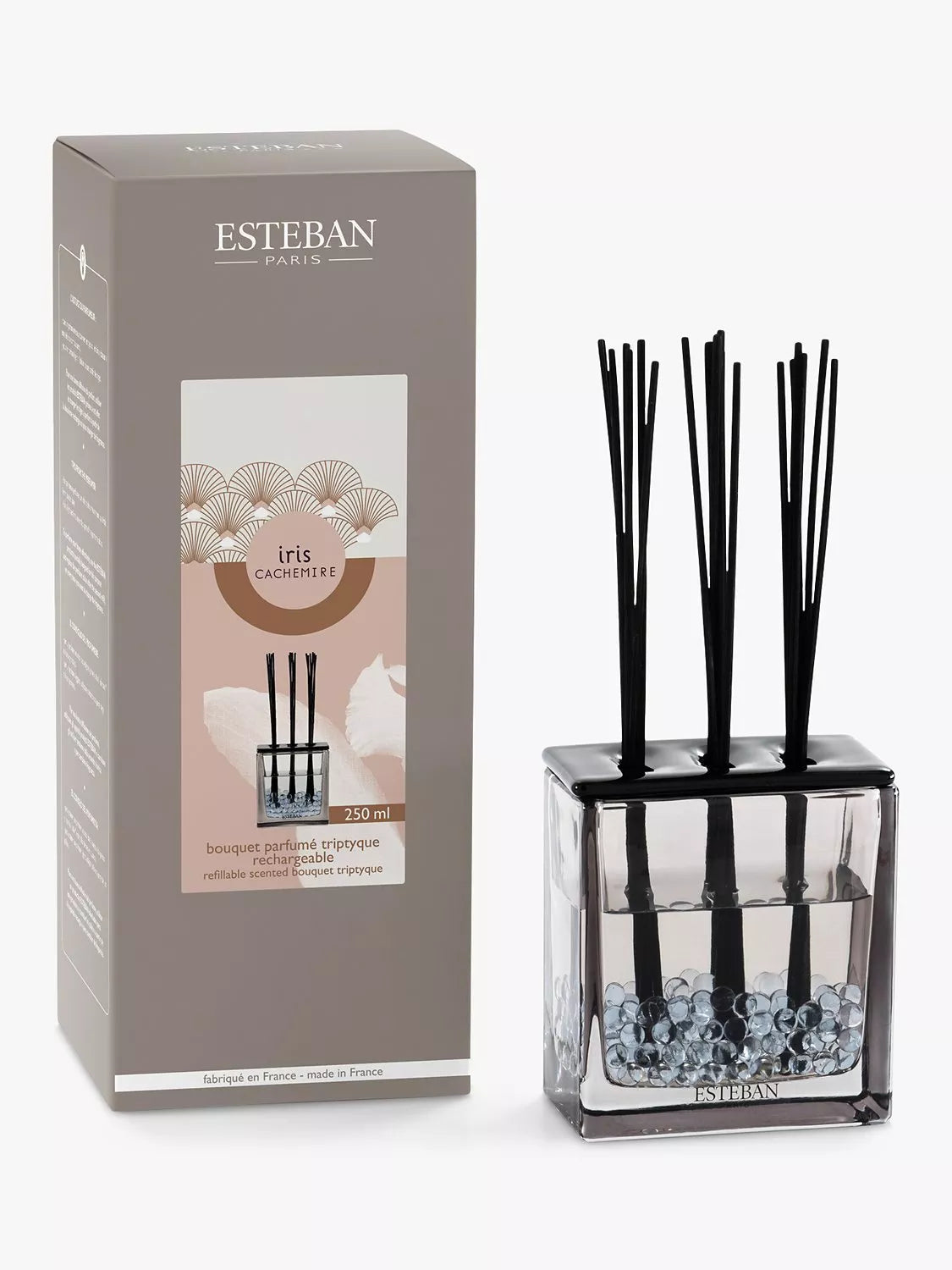 Esteban reed diffuser Iris Cashmere 250ml, imported from the UK