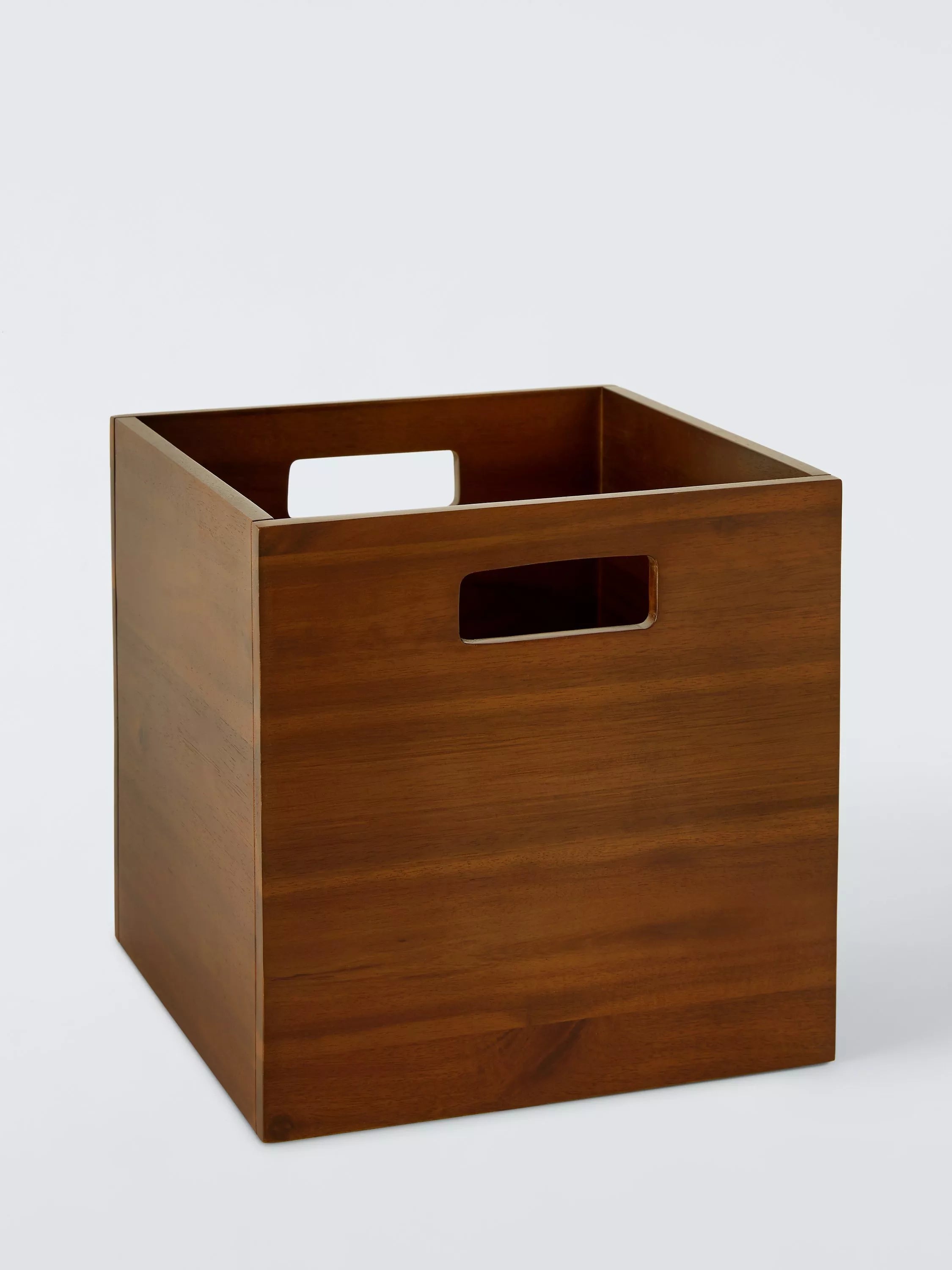 John Lewis mid-century timber storage box medium, UK version
