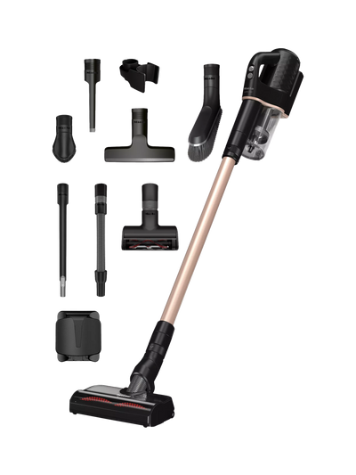 John Lewis Miele Duoflex HX1 Total Care Cordless Vacuum Cleaner, Rose Gold- Buy online at McGrocer