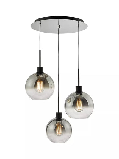 John Lewis Där Lycia 3 Pendant Cluster Mirror Ceiling Light- Buy online at McGrocer