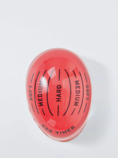 John Lewis John Lewis Perfect Colour Changing Egg Timer, Bright Red- Buy online at McGrocer