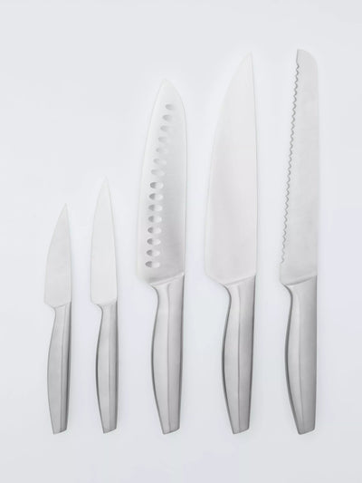 John Lewis John Lewis ANYDAY Stainless Steel Kitchen Knife Set, 5 Piece- Buy online at McGrocer