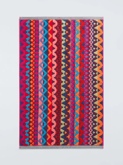 John Lewis Margo Selby Morecambe Bath Mat, Red- Buy online at McGrocer