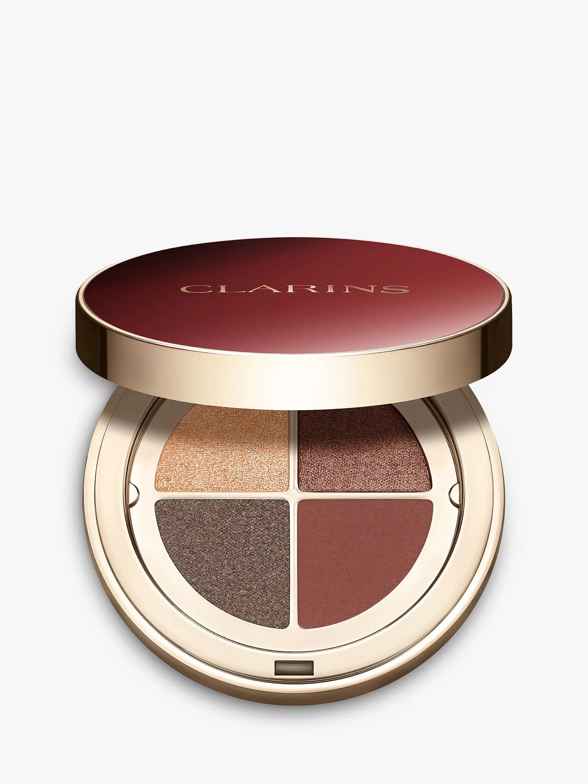 Clarins eyeshadow palette in Multi Browns - British product
