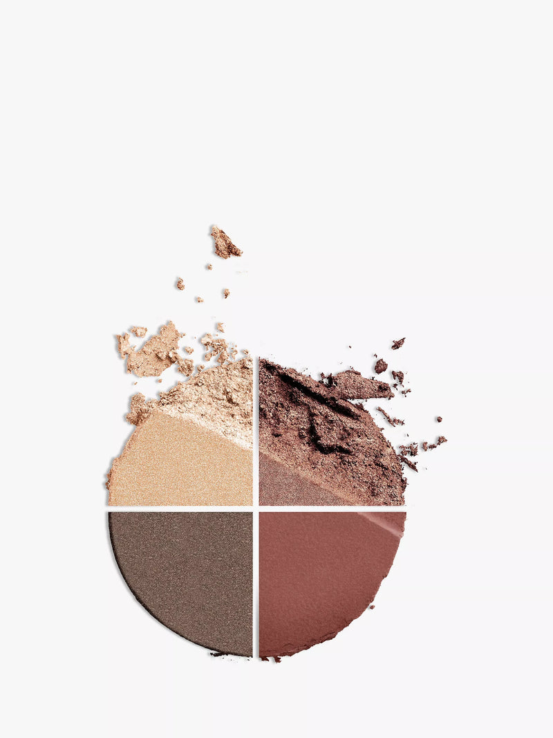 Clarins eyeshadow palette in Multi Browns - British product
