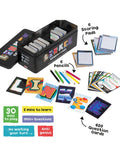 Linkee Generations Game family card game, UK version