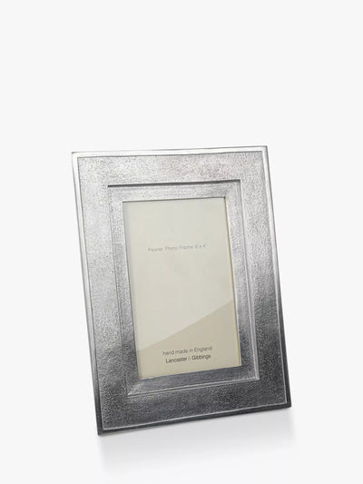 John Lewis Lancaster and Gibbings Walton Pewter Photo Frame 4 x 6 inch- Buy online at McGrocer