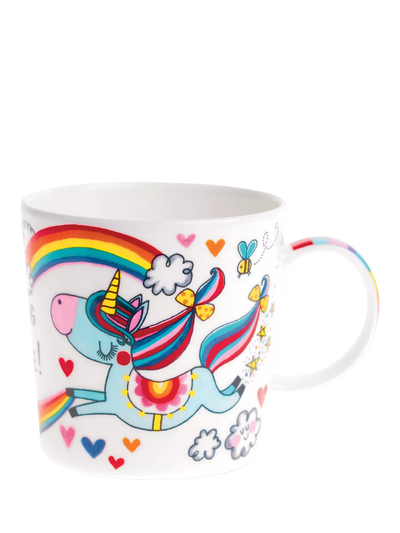John Lewis Rachel Ellen Unicorn Fine Bone China Mug Multi- Buy online at McGrocer