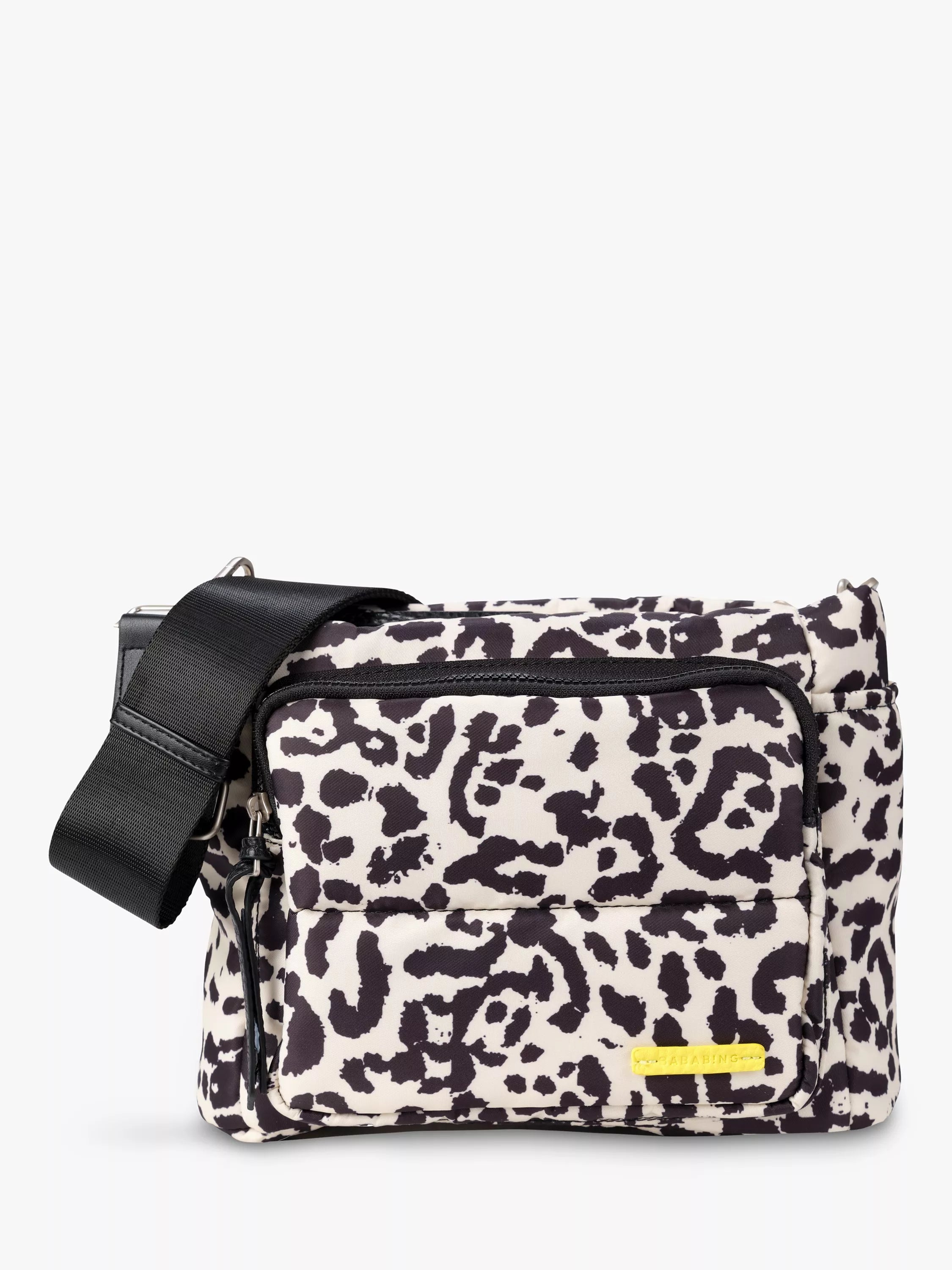 BabaBing compact changing bag with leopard print design - British product