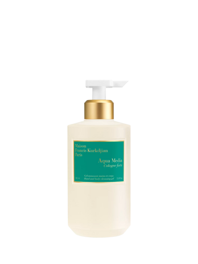 John Lewis Maison Francis Kurkdjian Aqua Media Cologne Forte Hand & Body Cleansing Gel 350ml- Buy online at McGrocer