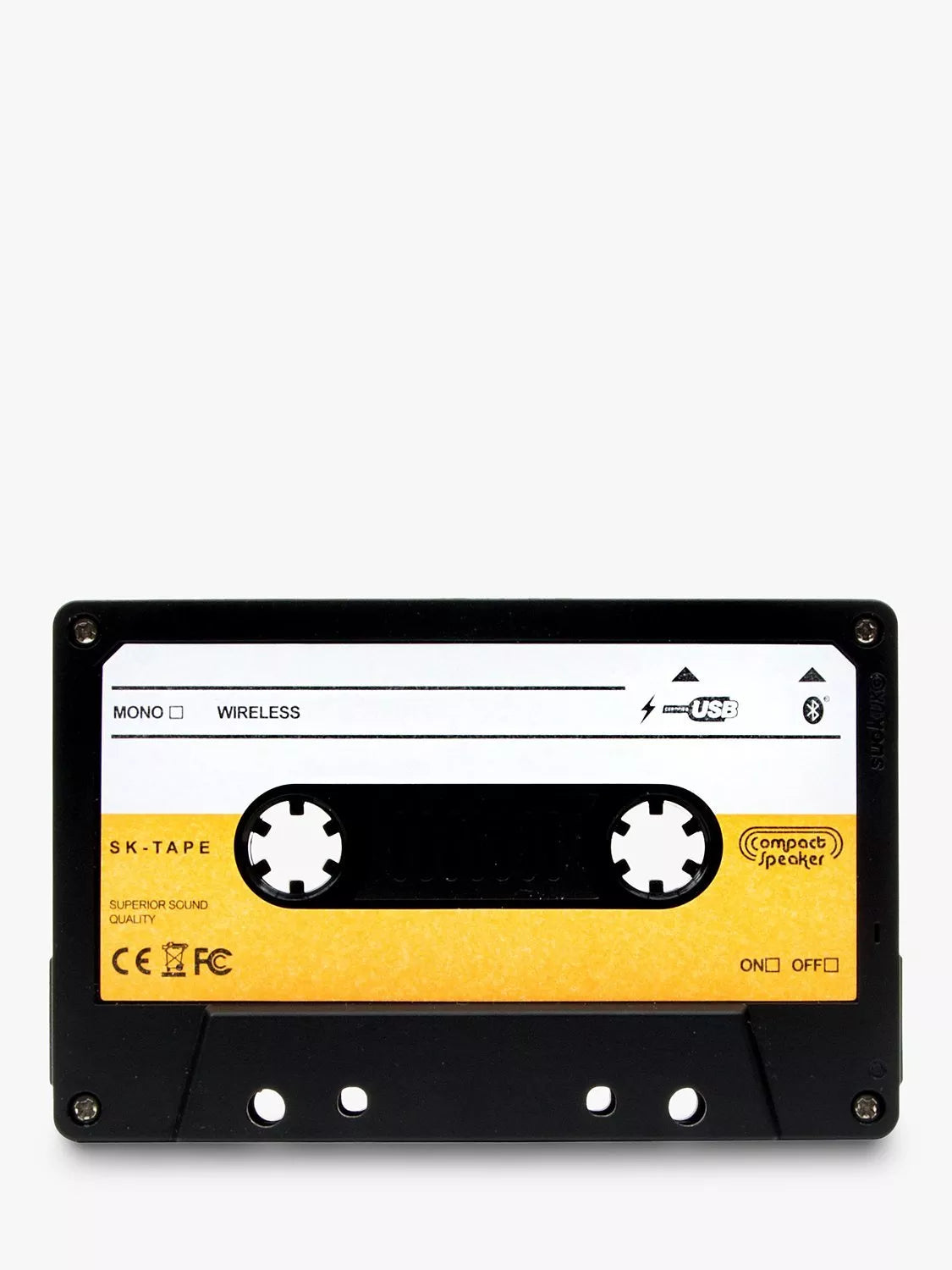 SUCK wireless cassette speaker retro design (British brand)