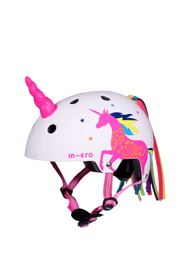 Micro Scooters 3D Unicorn kids helmet Pink Multi - British product