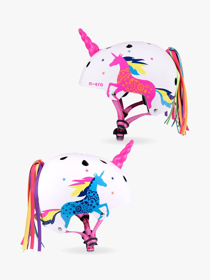 Micro Scooters 3D Unicorn kids helmet Pink Multi - British product