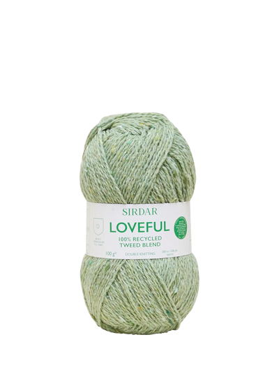 John Lewis Sirdar Loveful Recycled Tweed DK Knitting Yarn- Buy online at McGrocer