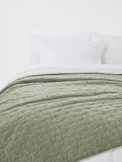 John Lewis John Lewis Hidcote Cotton Velvet Quilt King Size- Buy online at McGrocer