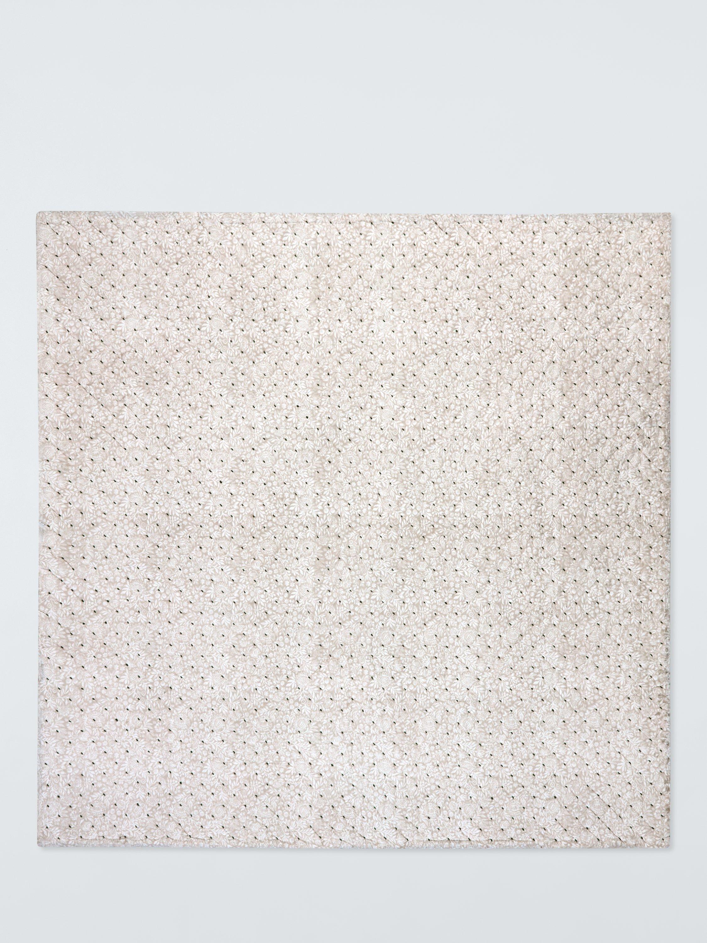 John Lewis Hidcote cotton velvet quilt king size (British brand)