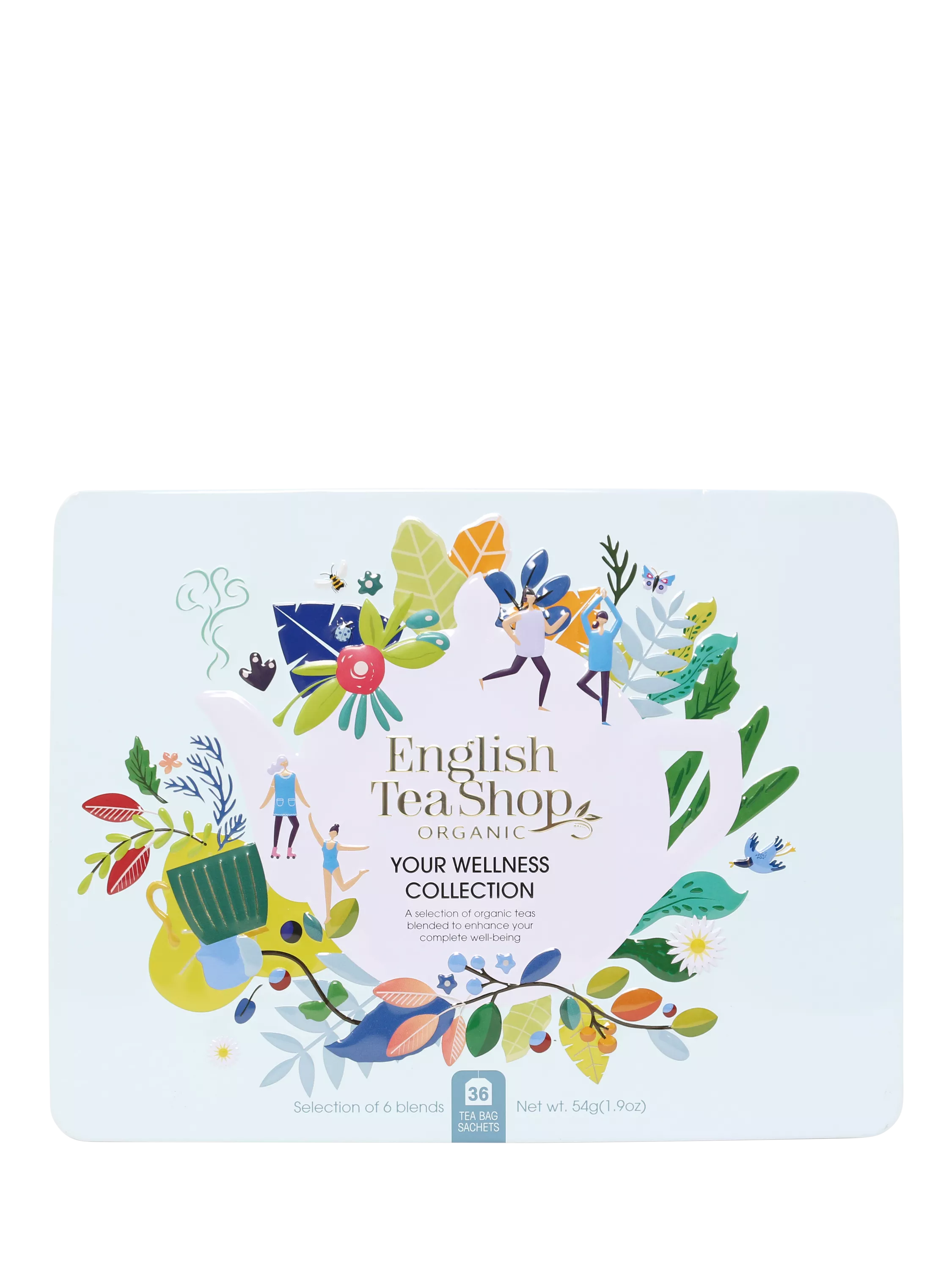 English Tea Shop wellness tea gift tin selection 467g - British product