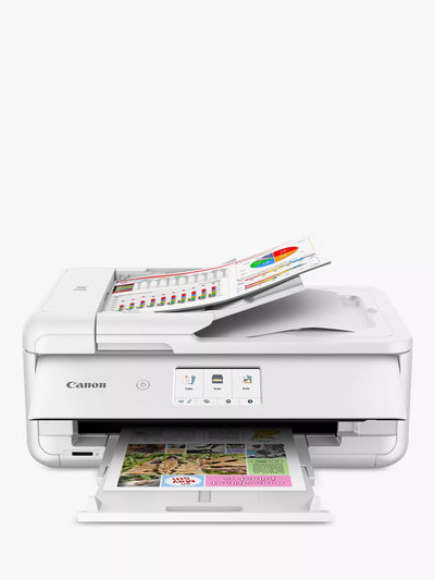 John Lewis Canon PIXMA TS9551Ca All-In-One A3 Wireless Wi-Fi Printer, White- Buy online at McGrocer