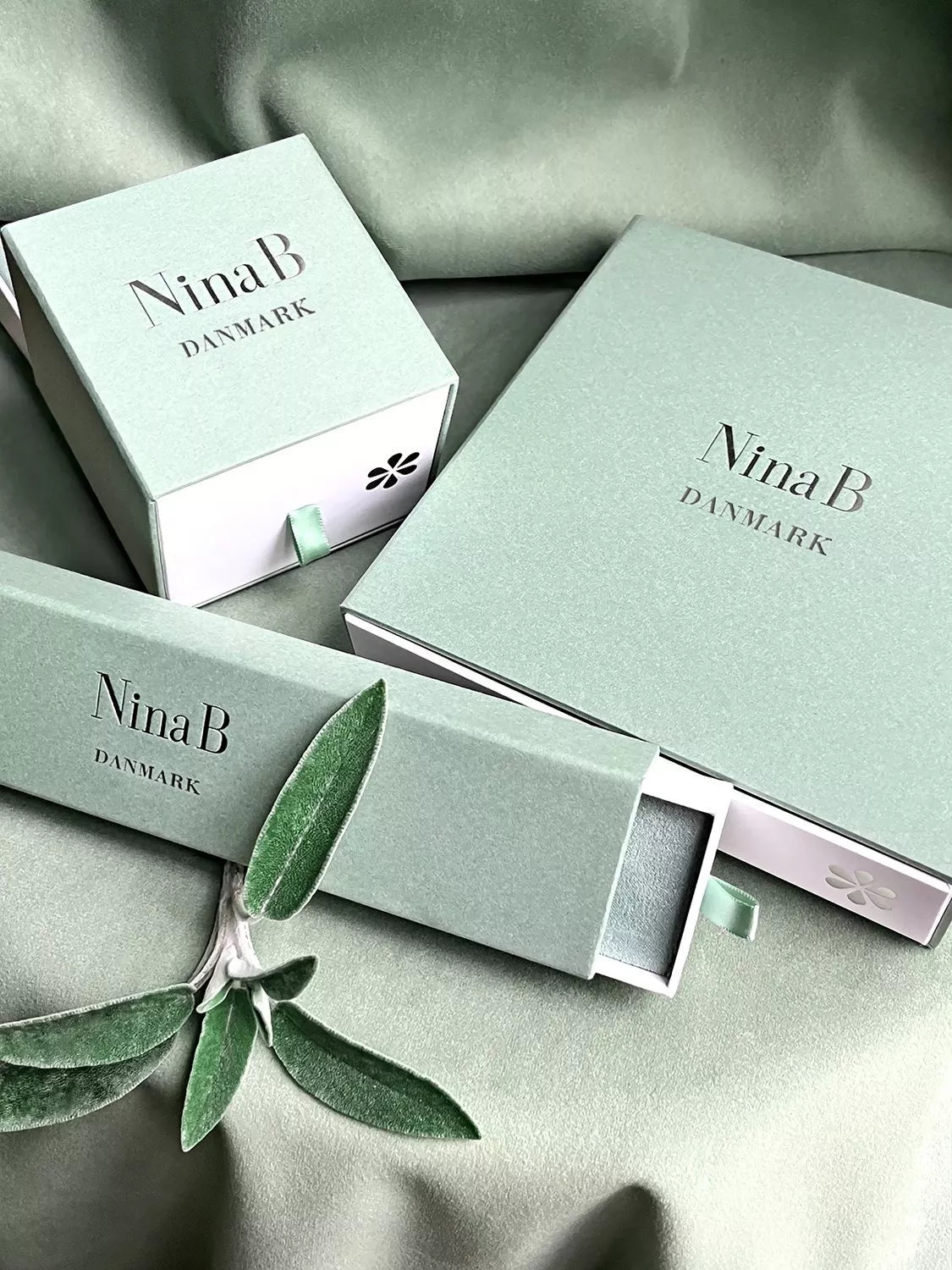 Nina B polished nut stud earrings silver 1.75cm, imported from the UK