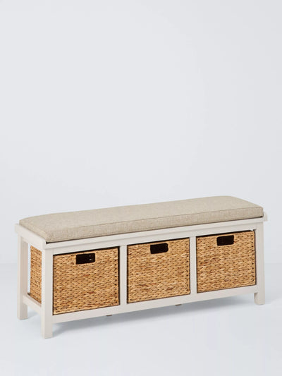 John Lewis John Lewis Country Shoe Bench FSC-Certified Acacia Wood Greige- Buy online at McGrocer