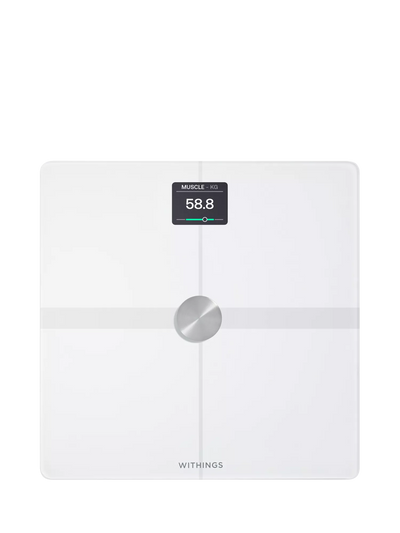 John Lewis Withings Body Smart Smart Bathroom Scale, White- Buy online at McGrocer