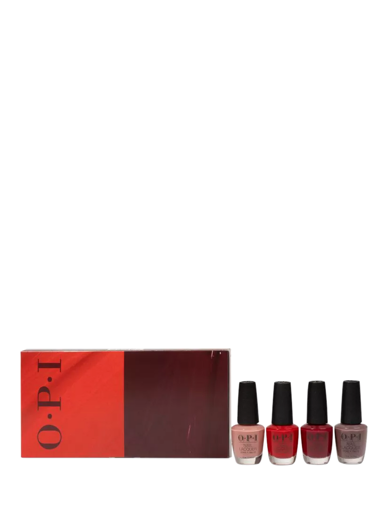 OPI Cult Classics Nail Lacquer Gift Set, 4 x 15ml, imported from the UK