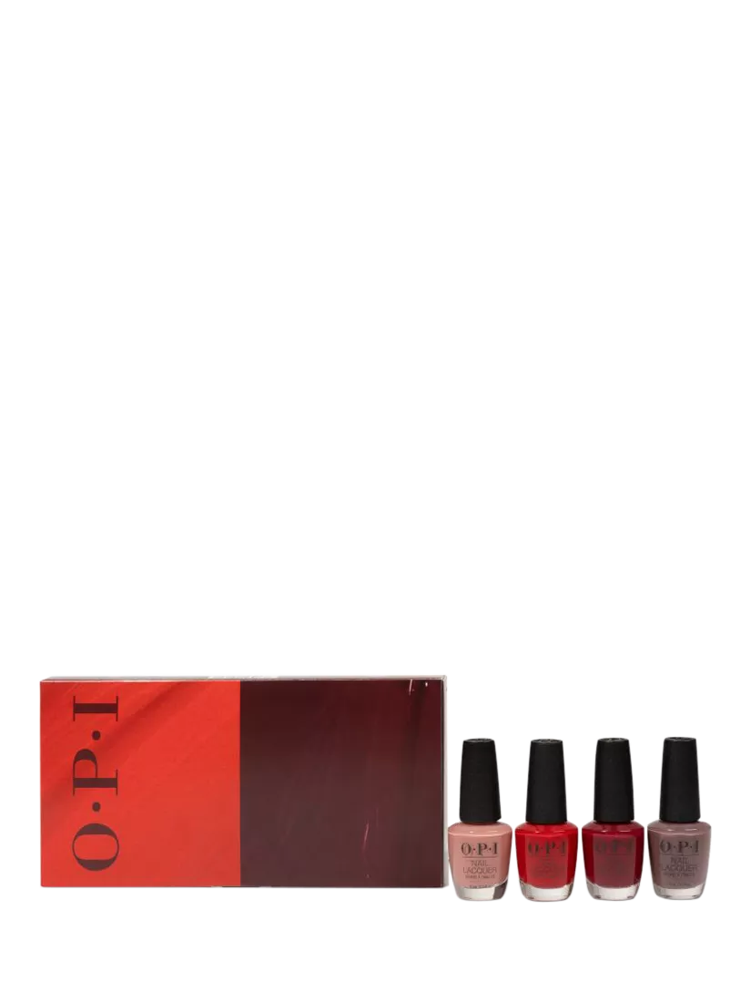 OPI Cult Classics Nail Lacquer Gift Set, 4 x 15ml, imported from the UK