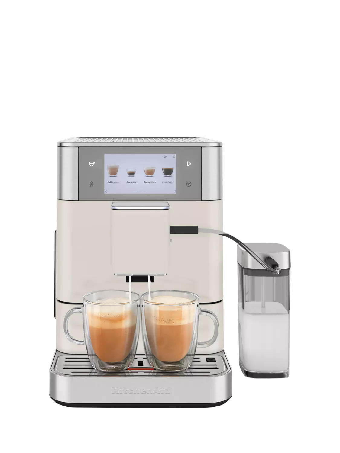 KitchenAid Fully Automatic Espresso Machine KF8, Porcelain White