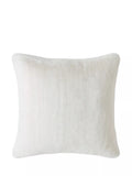 Laura Ashley faux fur cushion in Arctic White, UK version