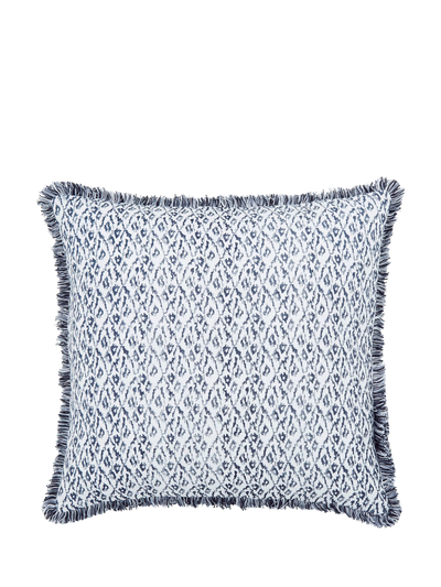 John Lewis Bedeck of Belfast Miya Cushion, Chambray Blue- Buy online at McGrocer