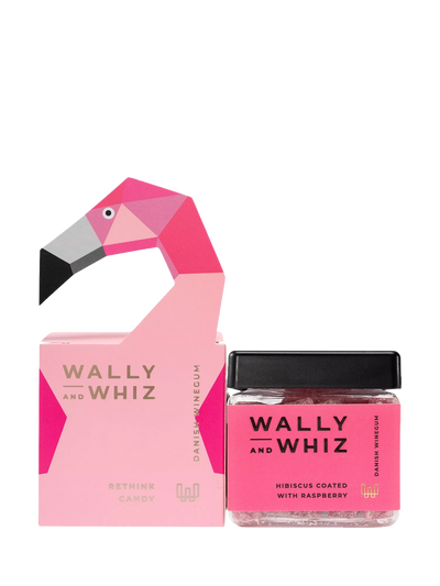 John Lewis Hibiscus Coated Raspberry Winegums 140g- Buy online at McGrocer