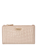 Aspinal of London Mayfair faux patent croc purse - British product