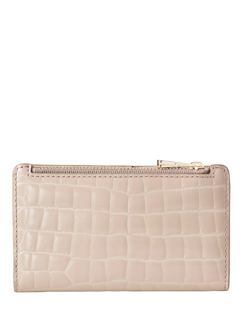 Aspinal of London Mayfair faux patent croc purse - British product