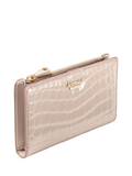 Aspinal of London Mayfair faux patent croc purse - British product