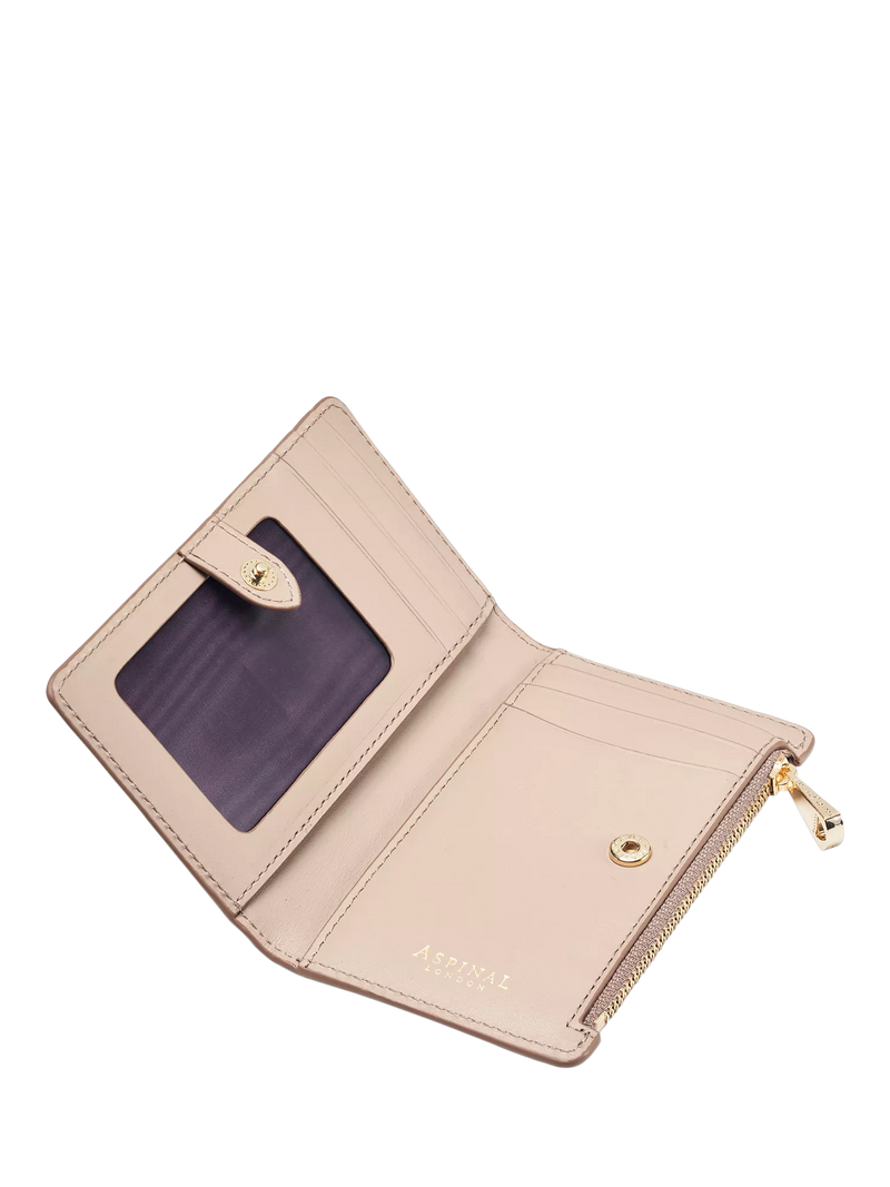 Aspinal of London Mayfair faux patent croc purse - British product