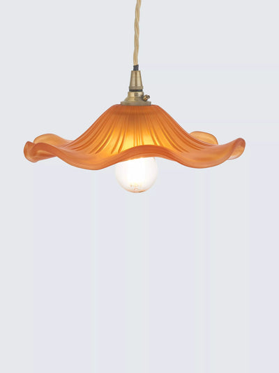 John Lewis John Lewis Frenchie Ribbed Glass Easy-to-Fit Ceiling Shade- Buy online at McGrocer