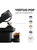 Nespresso Vertuo Pop coffee machine model ENV90.B (British brand)