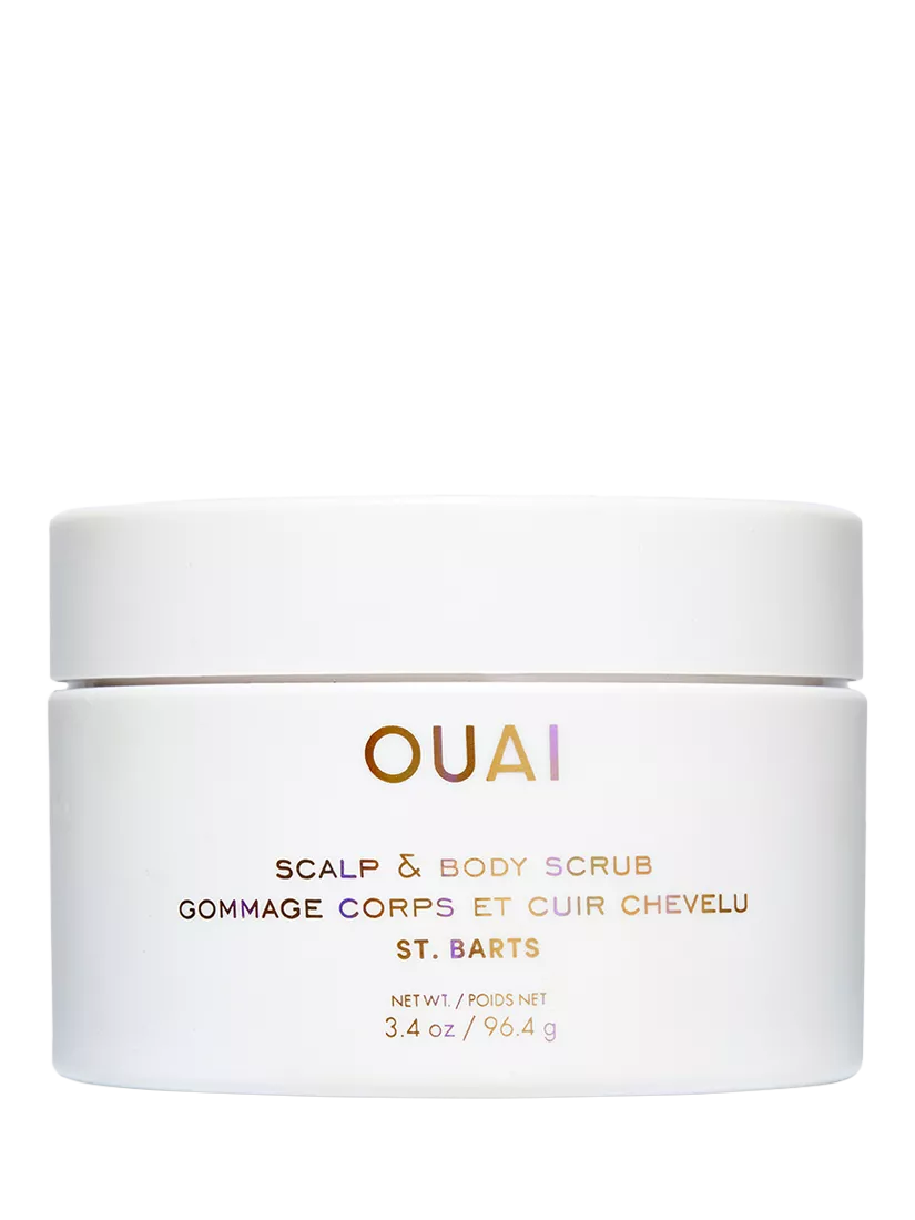 OUAI St. Barts Scalp & Body Scrub Travel Size, 96.4g