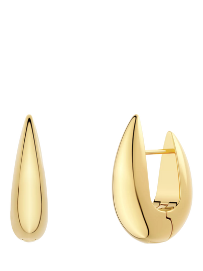 John Lewis EDBLAD Crest Drop Hoop Earrings Large- Buy online at McGrocer