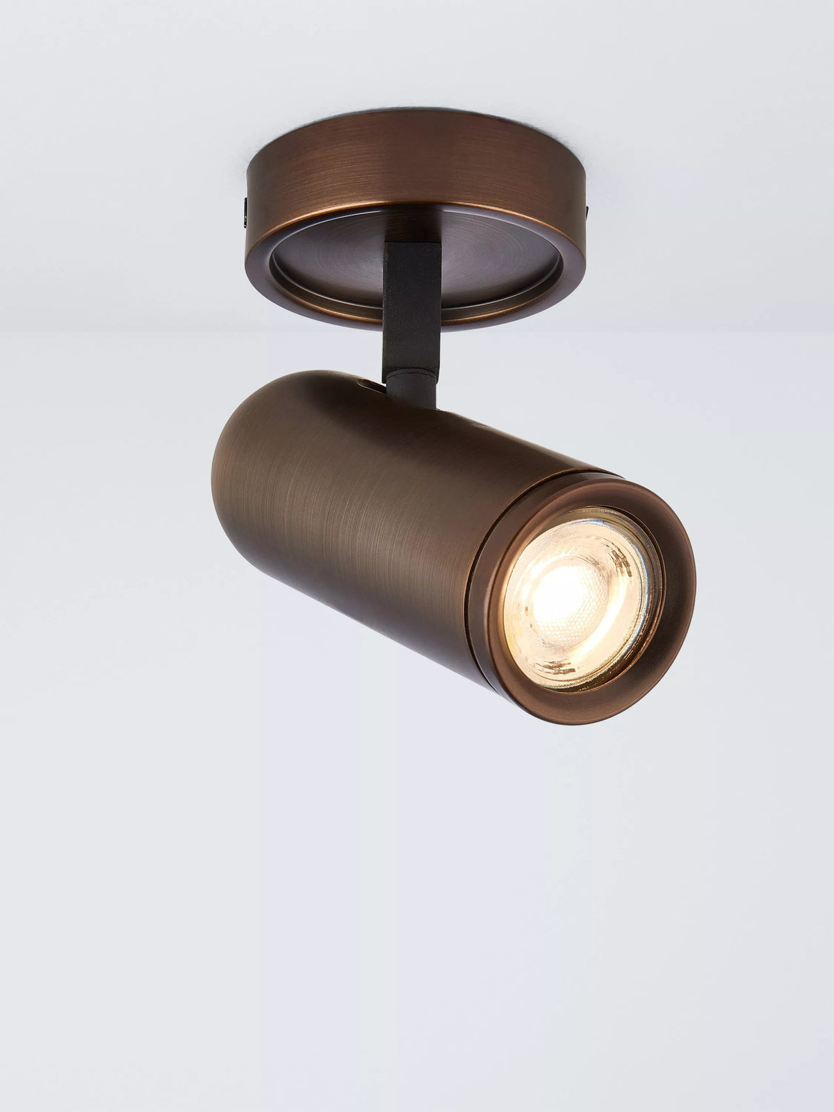 John Lewis Cooper ceiling spotlight dark bronze (British brand)