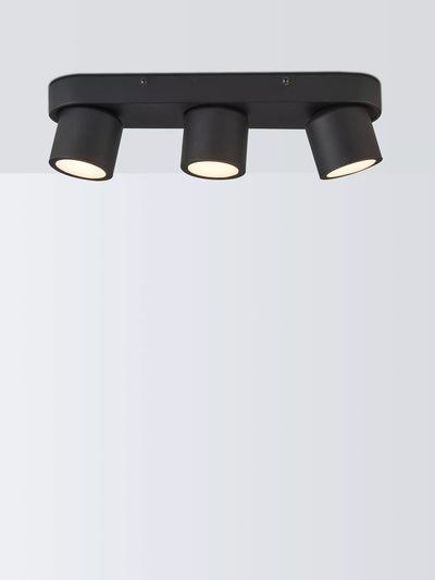 John Lewis Triple-Light Adjustable Spotlight Ceiling Bar with LED and Dimmable Function- Buy online at McGrocer