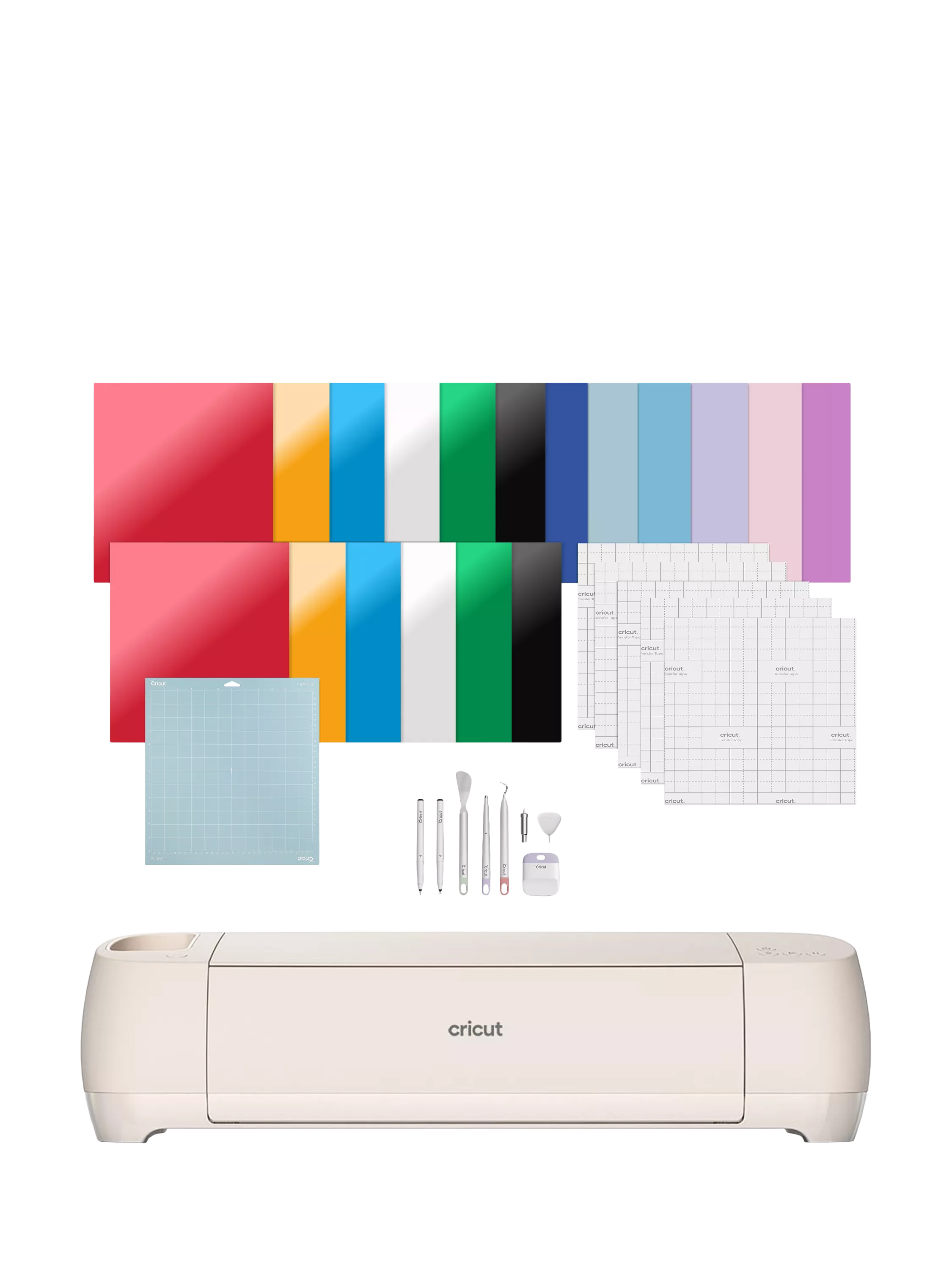 Cricut Explore 4 cutting machine bundle with accessories, imported from the UK