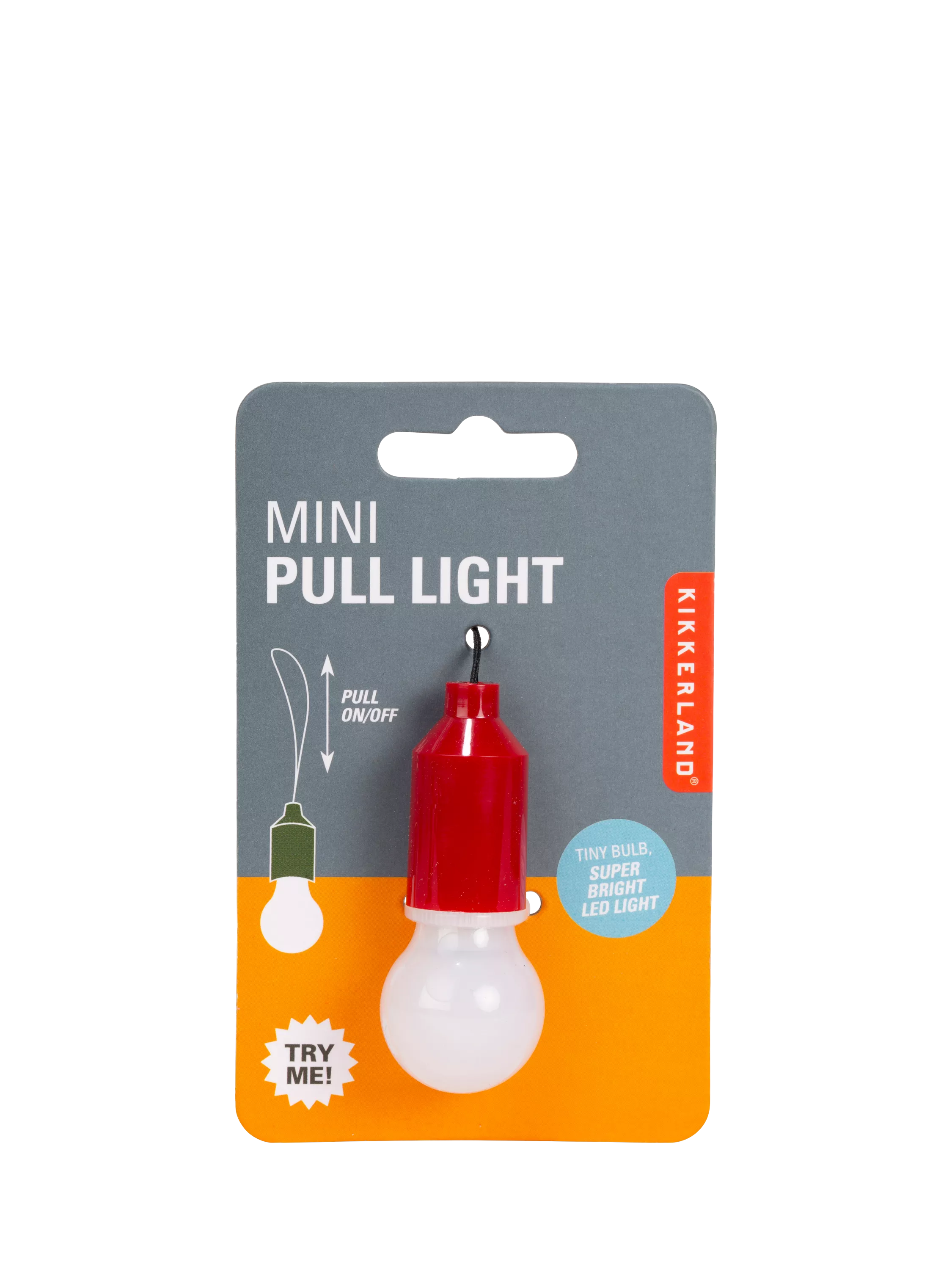 Kikkerland Mini Pull Light Assorted, UK version