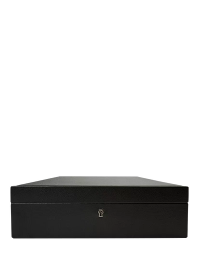 John Lewis WOLF British Racing Vegan Leather 10 Piece Watch Box- Buy online at McGrocer