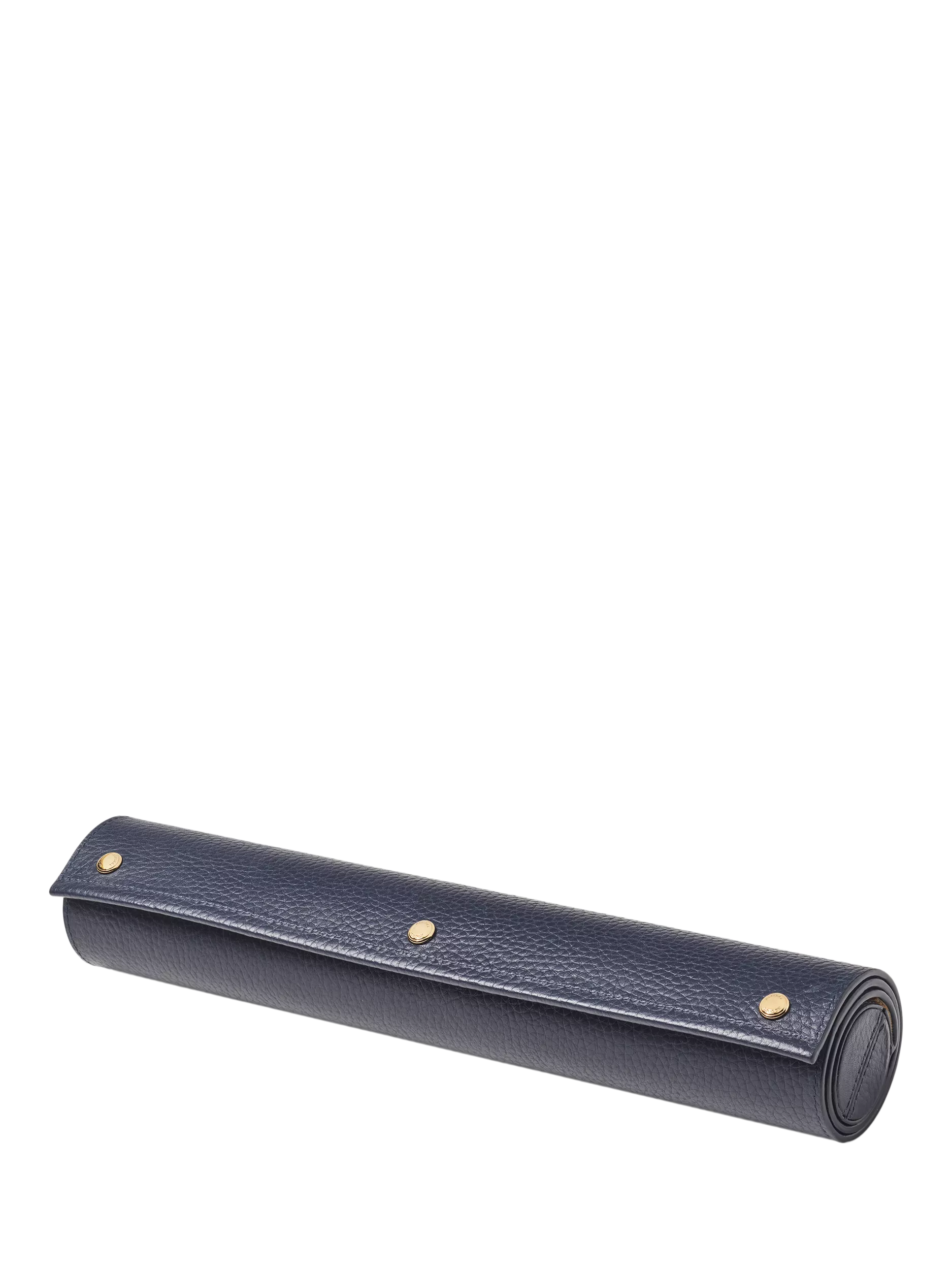 Aspinal of London travel backgammon set navy leather - British product